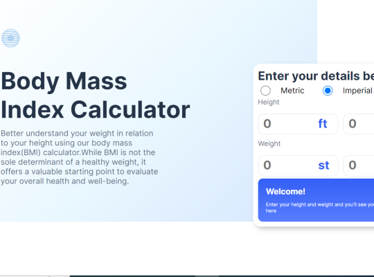 bmi calculator